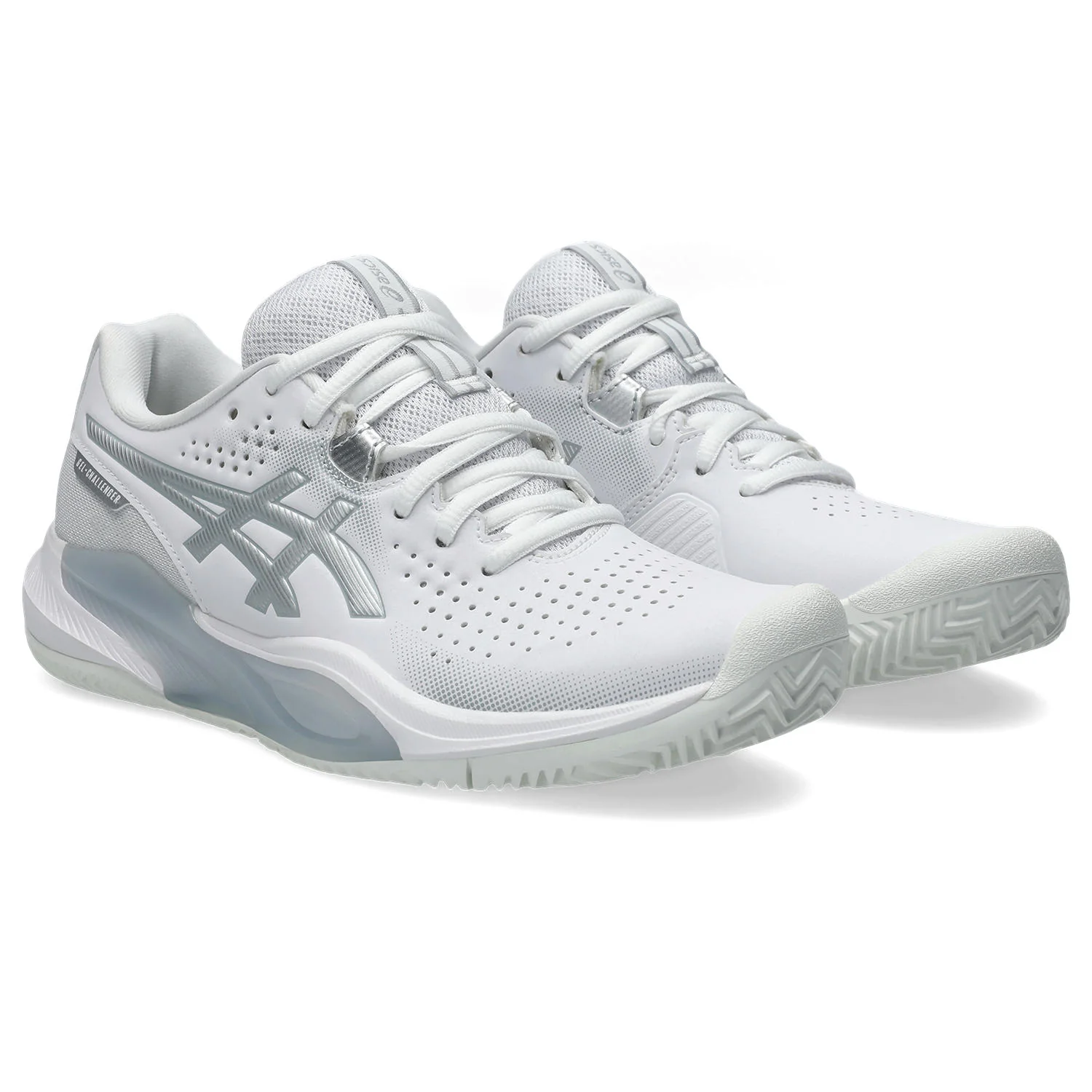 Asics Tennisschoen Gel Challenger 15 Clay Dames Wit Zilver - Image 4