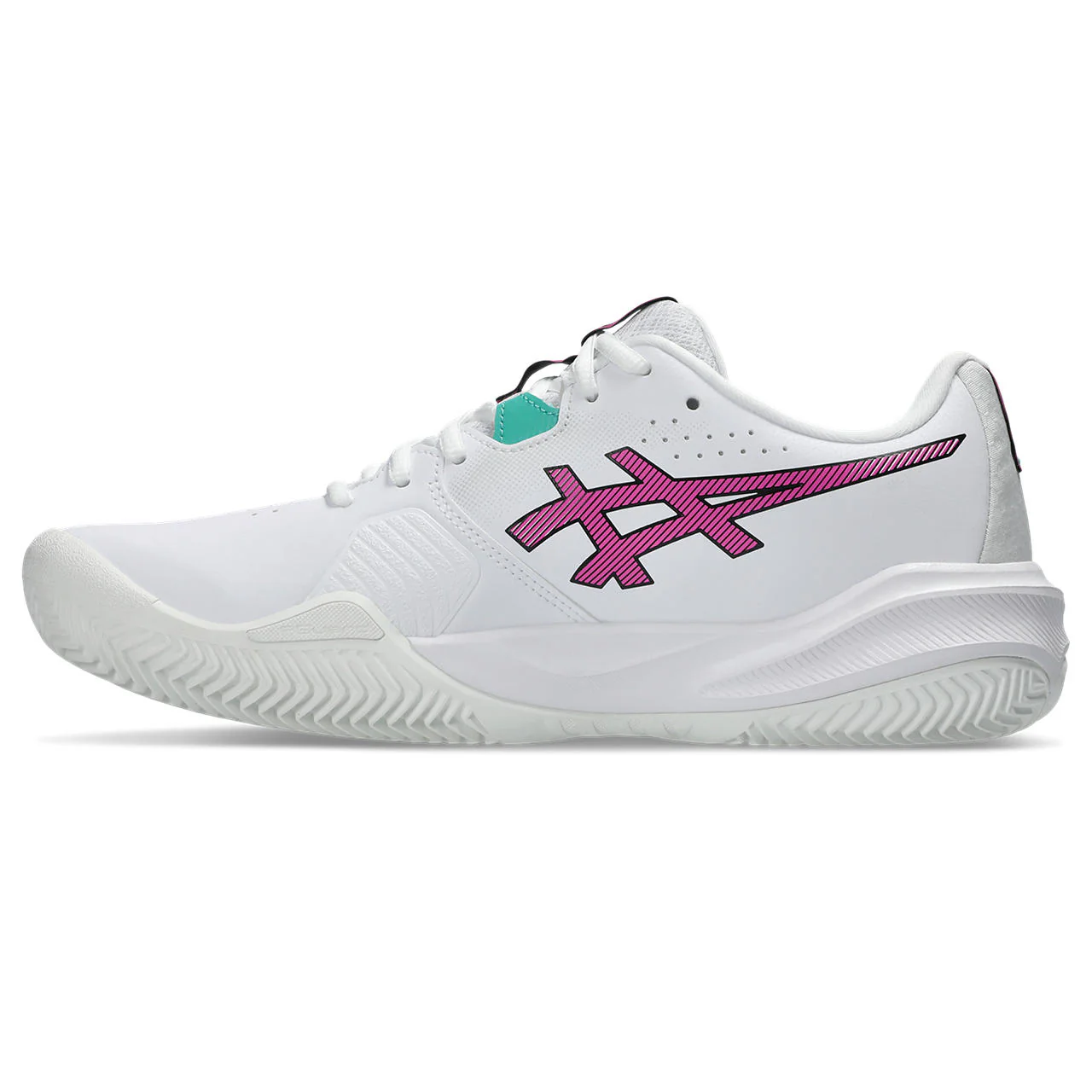 Asics Tennisschoen Gel Challenger 15 Clay Heren Wit Roze - Image 3