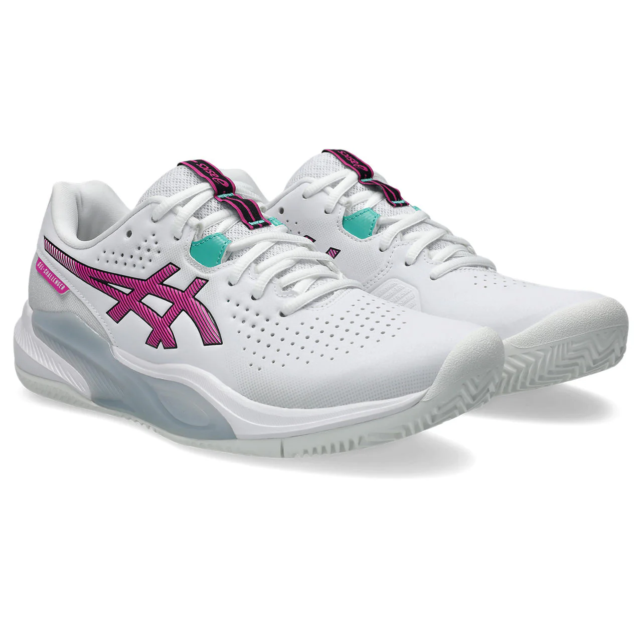 Asics Tennisschoen Gel Challenger 15 Clay Heren Wit Roze - Image 4