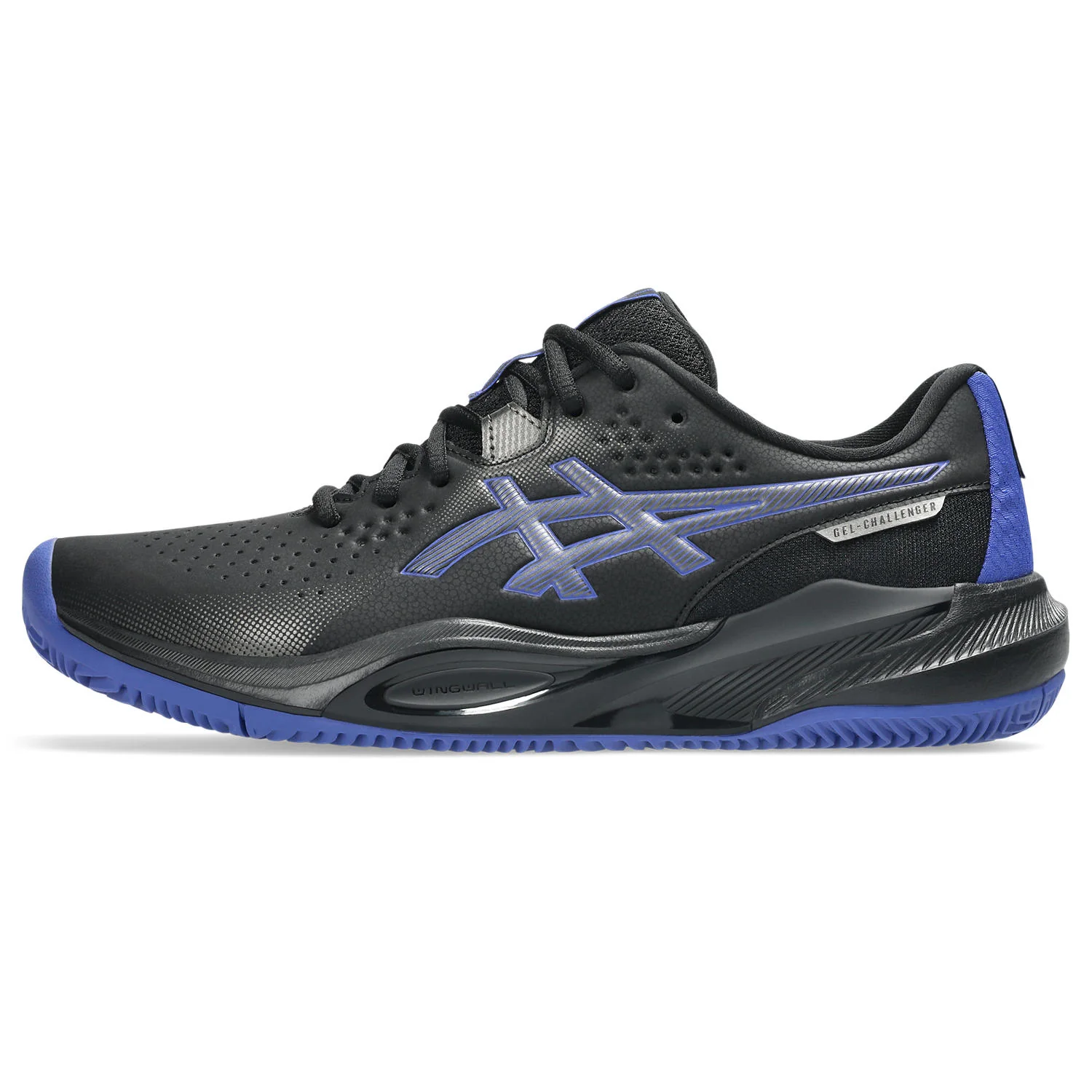 Asics Tennisschoen Gel Challenger 15 Clay Heren Zwart Blauw - Image 3