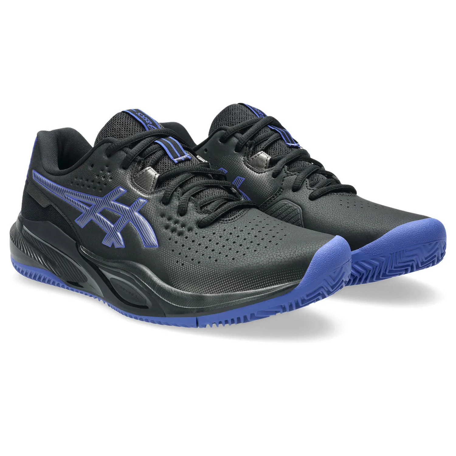 Asics Tennisschoen Gel Challenger 15 Clay Heren Zwart Blauw - Image 4