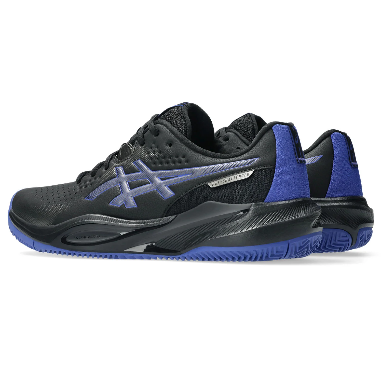 Asics Tennisschoen Gel Challenger 15 Clay Heren Zwart Blauw - Image 6