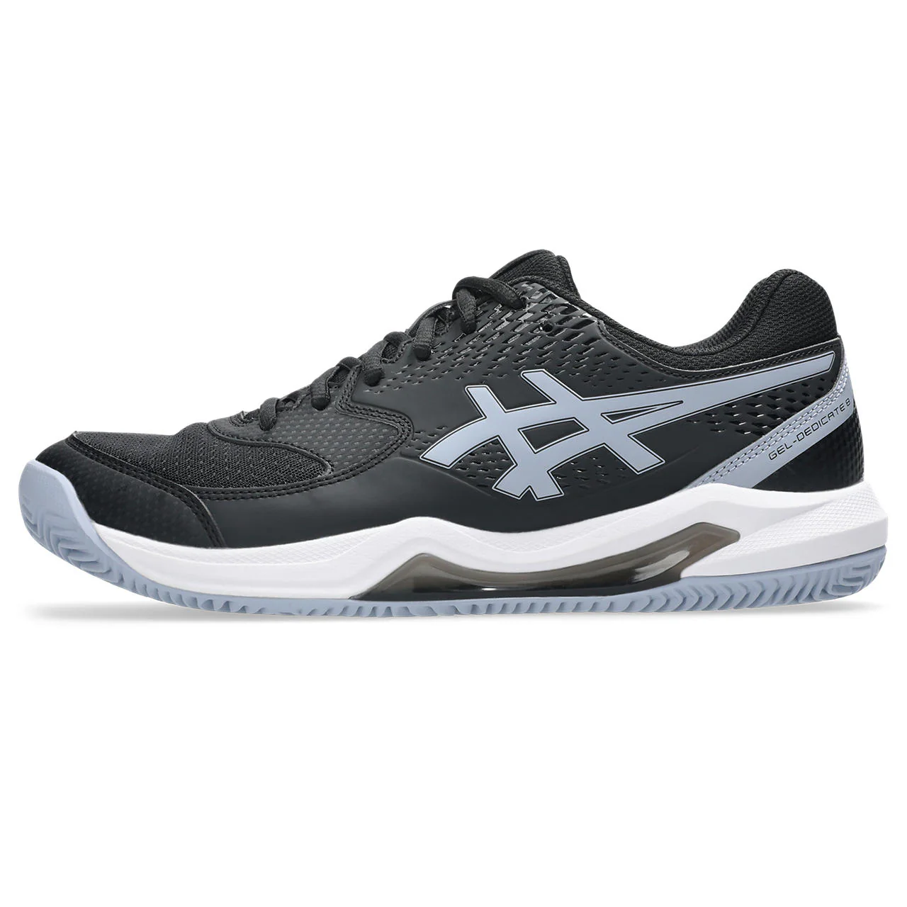 Asics Tennisschoen Gel Dedicate 8 Clay Heren Zwart Blauw - Image 2