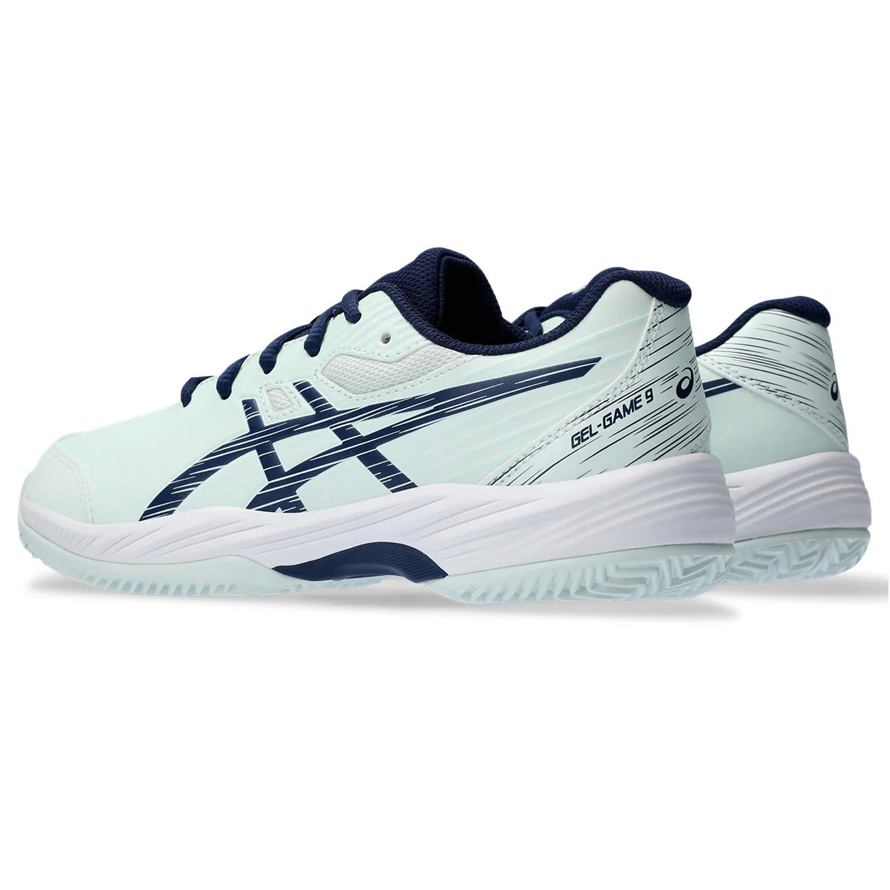 Asics Tennisschoen Gel Game 9 GS Clay/OC Junior Groen Blauw - Image 5