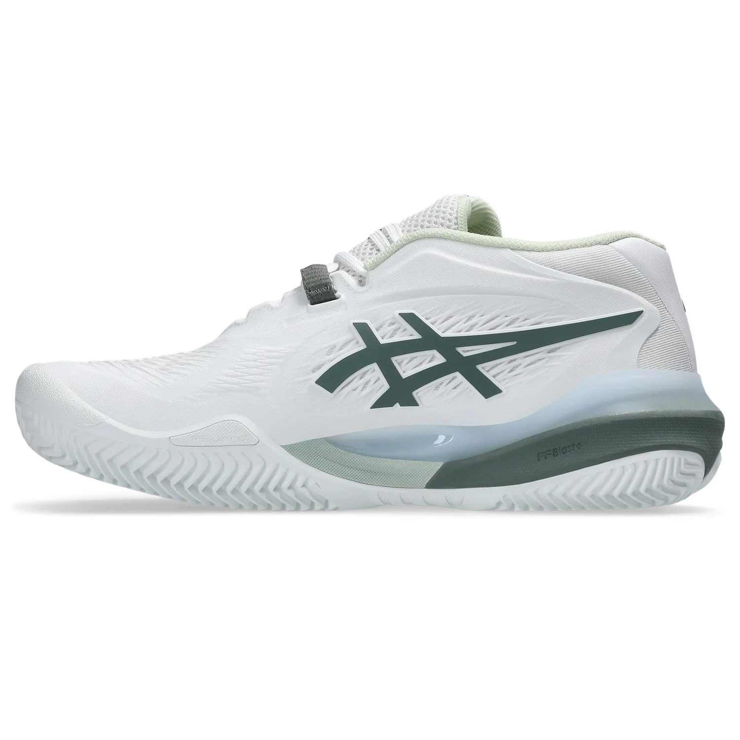 Asics Tennisschoen Gel Resolution X Clay Dames Wit - Groen - Image 2