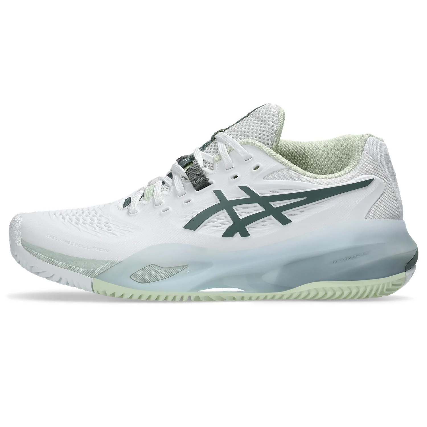 Asics Tennisschoen Gel Resolution X Clay Dames Wit - Groen - Image 3