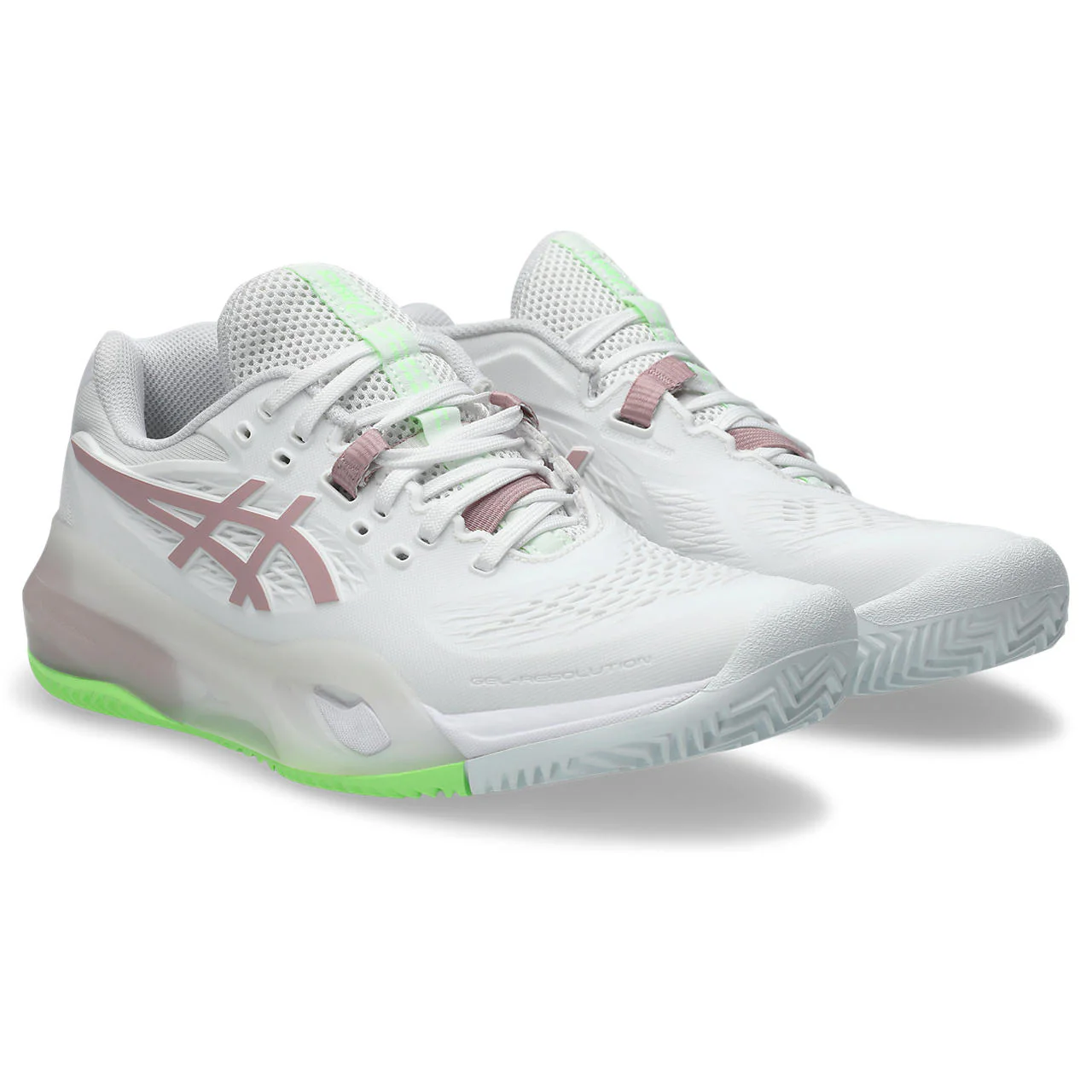 Asics Tennisschoen Gel Resolution X Clay Dames Wit Roze - Image 4