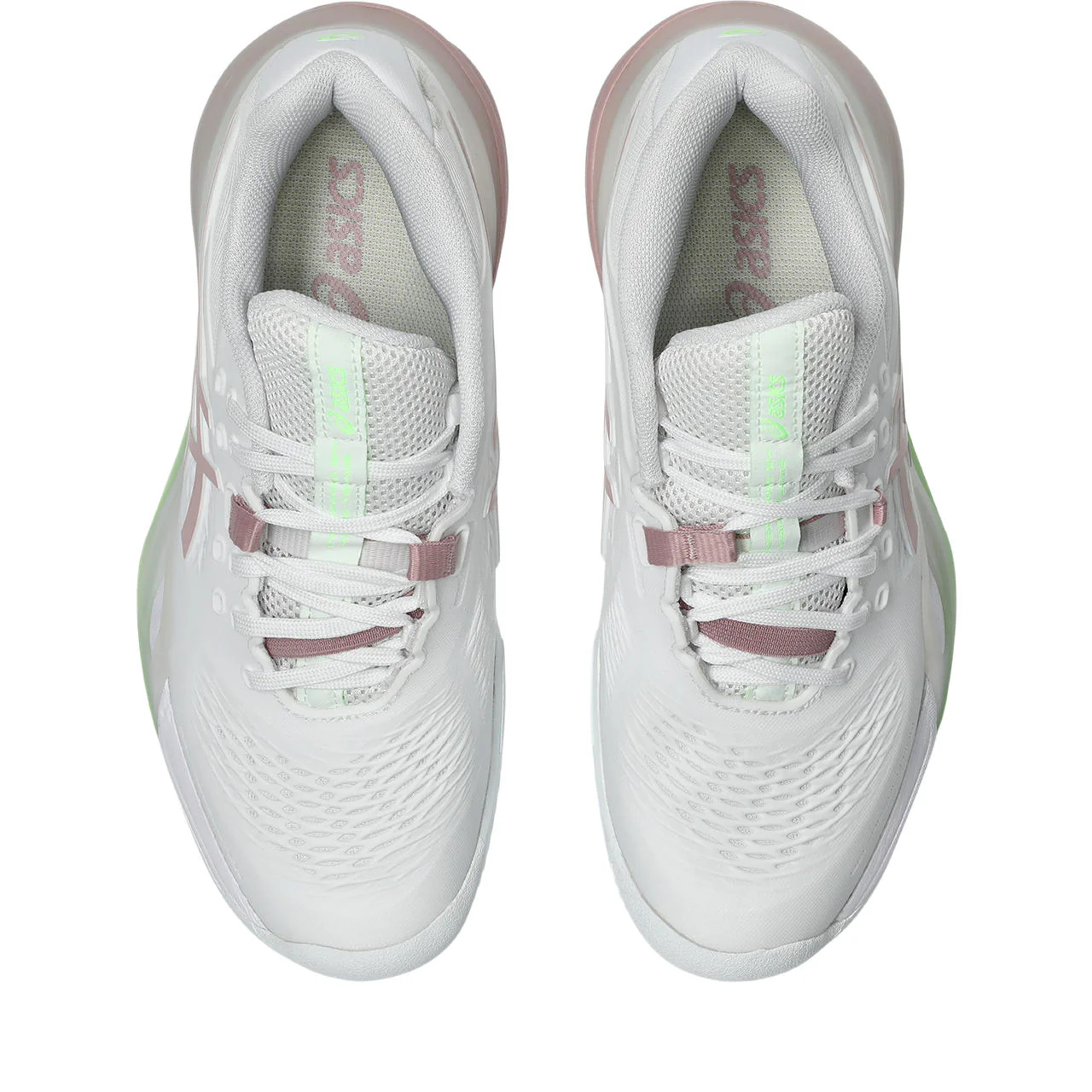 Asics Tennisschoen Gel Resolution X Clay Dames Wit Roze - Image 7
