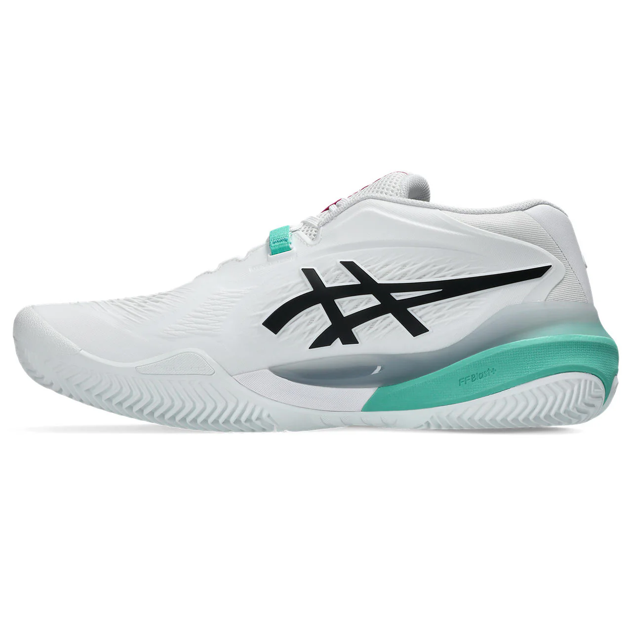 Asics Tennisschoen Gel Resolution X Clay Heren Wit Groen - Image 4