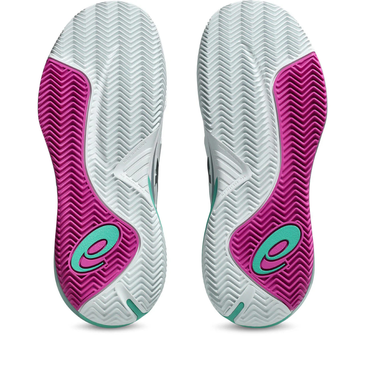 Asics Tennisschoen Gel Resolution X Clay Heren Wit Groen - Image 8