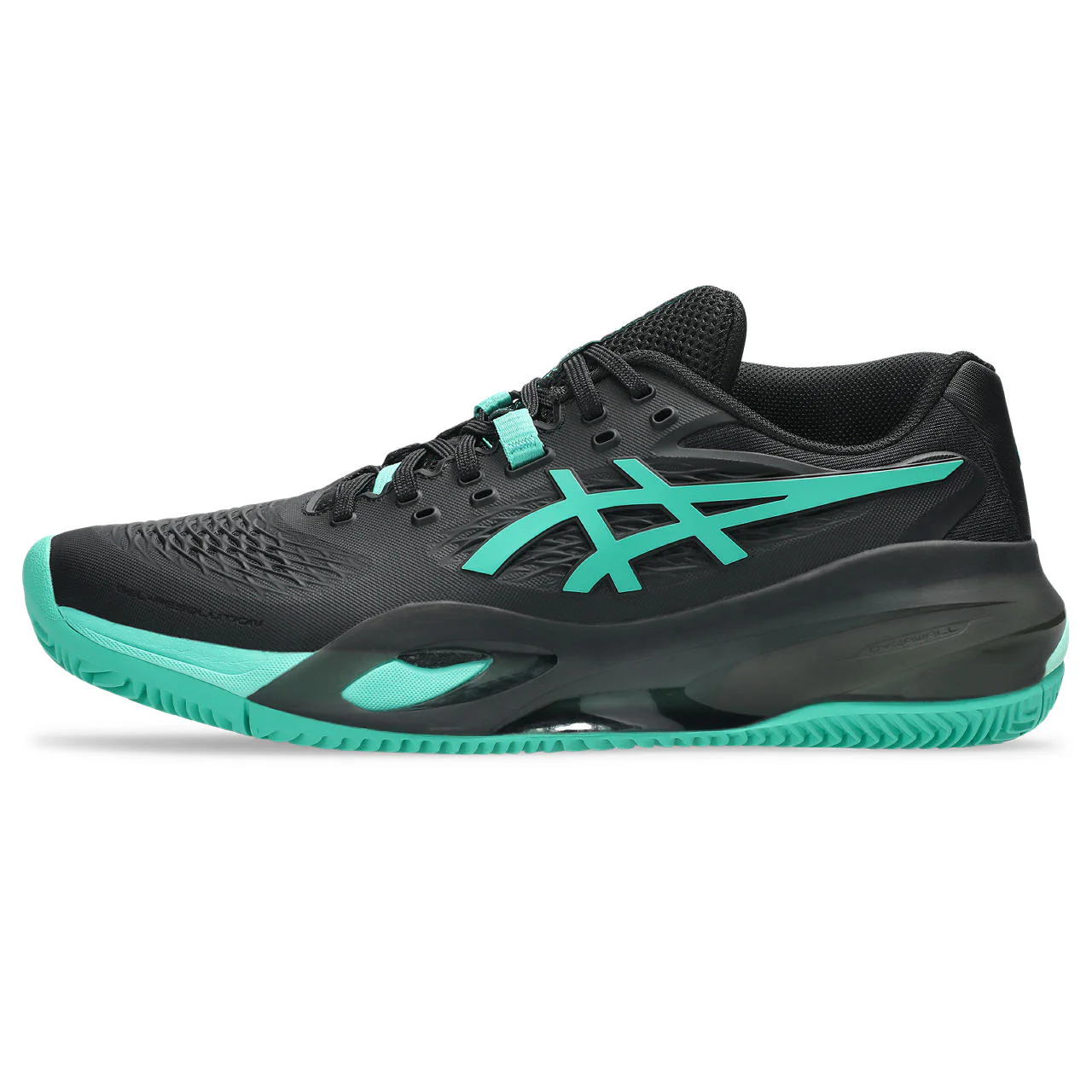 Asics Tennisschoen Gel Resolution X Clay Heren Zwart Groen - Image 2