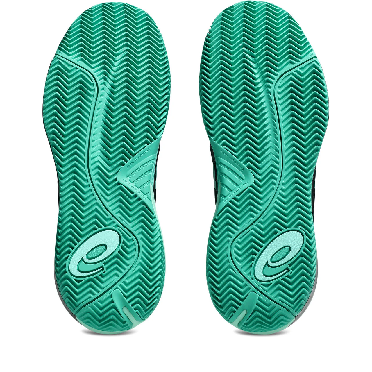 Asics Tennisschoen Gel Resolution X Clay Heren Zwart Groen - Image 8