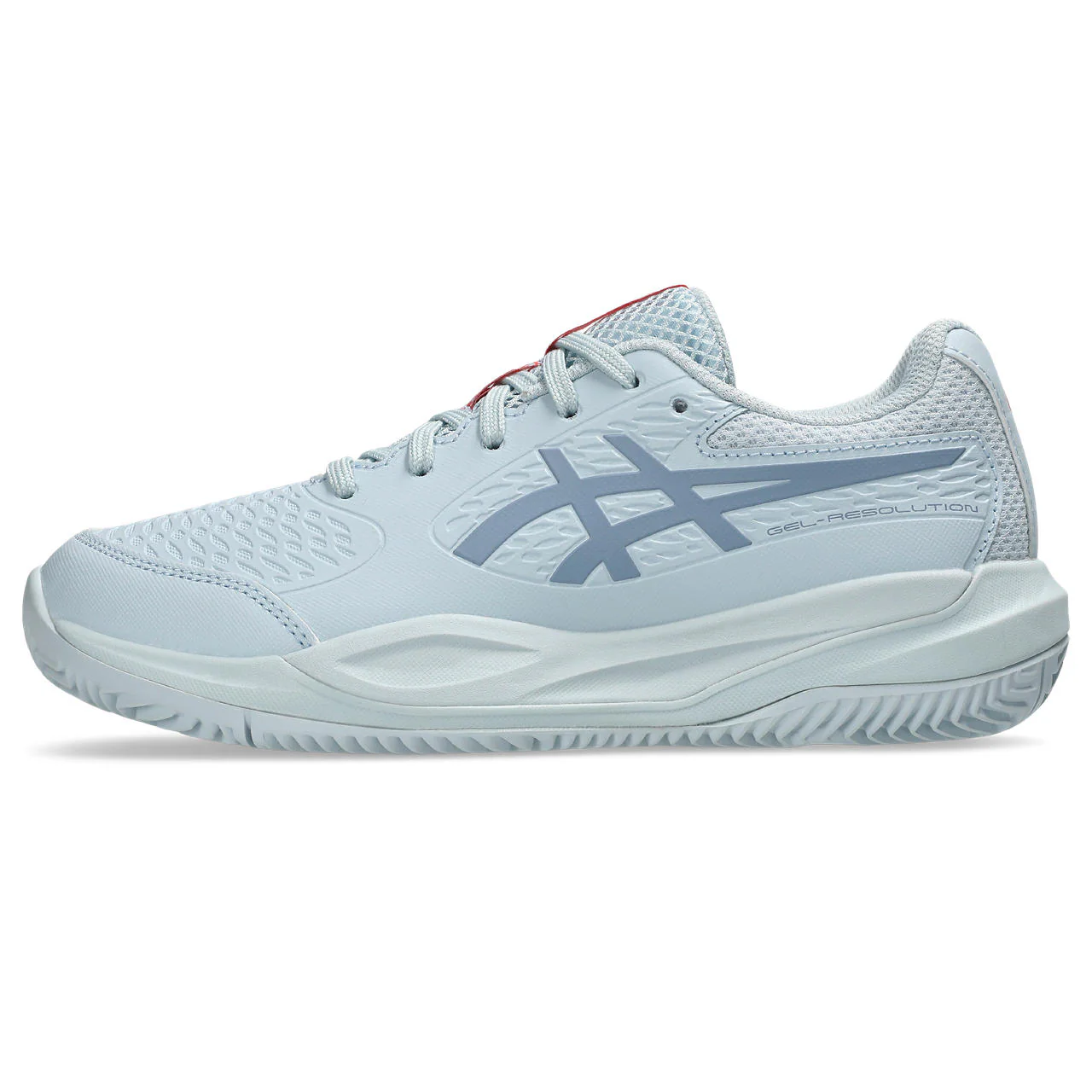 Asics Tennisschoen Gel Resolution X GS Clay Junior Grijs Blauw - Image 3