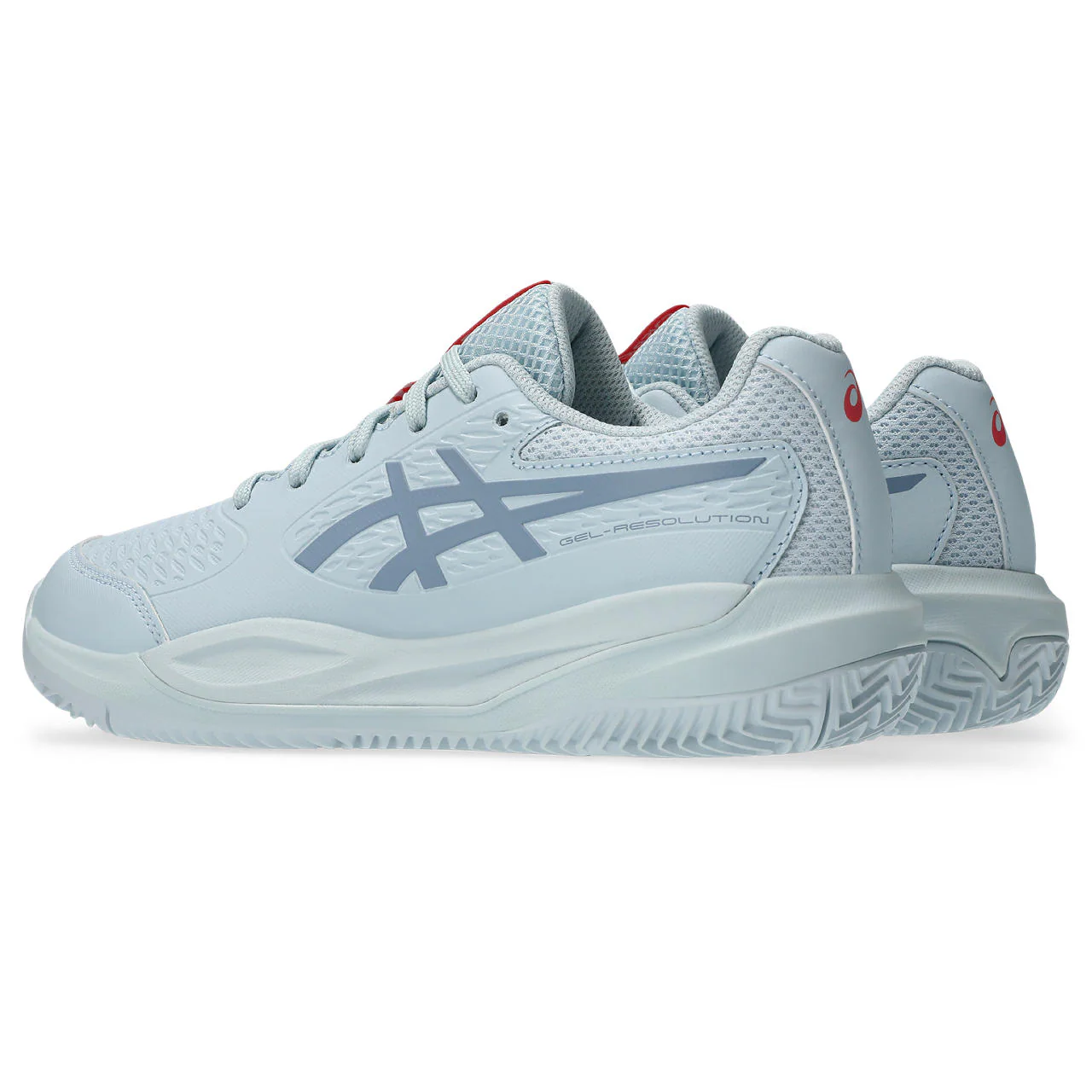 Asics Tennisschoen Gel Resolution X GS Clay Junior Grijs Blauw - Image 5