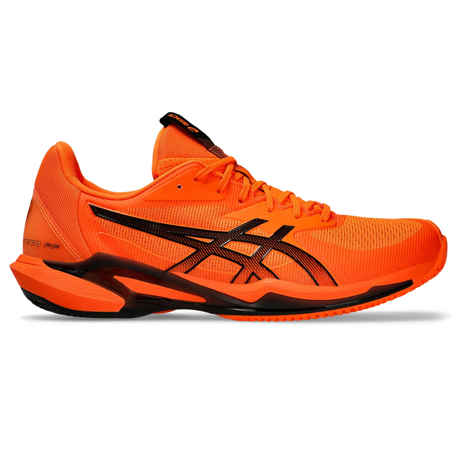 Asics Tennisschoen Solution Speed FF 3 Clay Heren Oranje Zwart