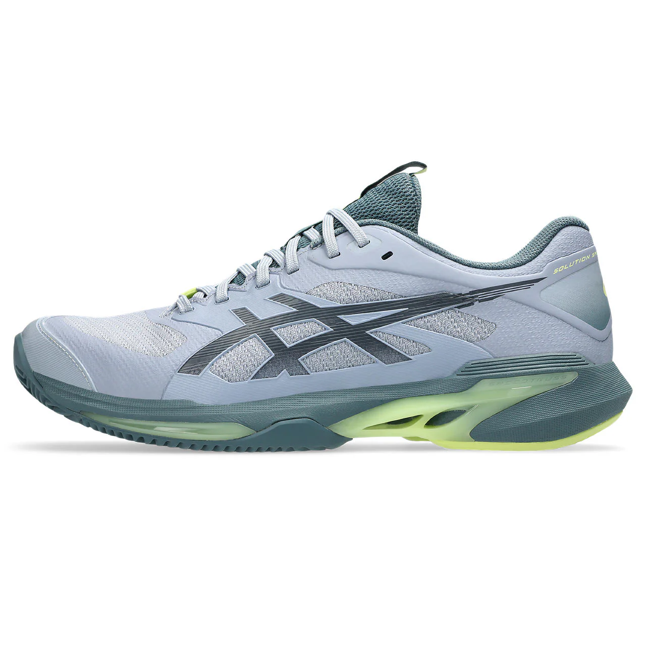 Asics Tennisschoen Solution Speed FF 4 Clay Heren Grijs Blauw - Image 3