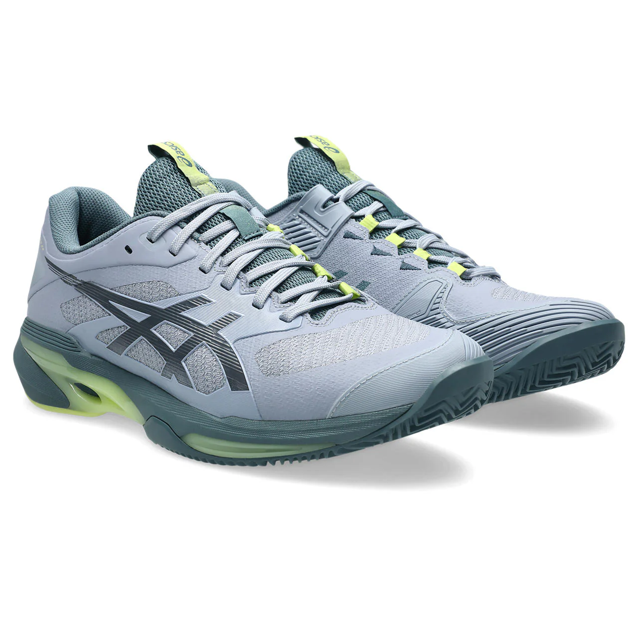 Asics Tennisschoen Solution Speed FF 4 Clay Heren Grijs Blauw - Image 4