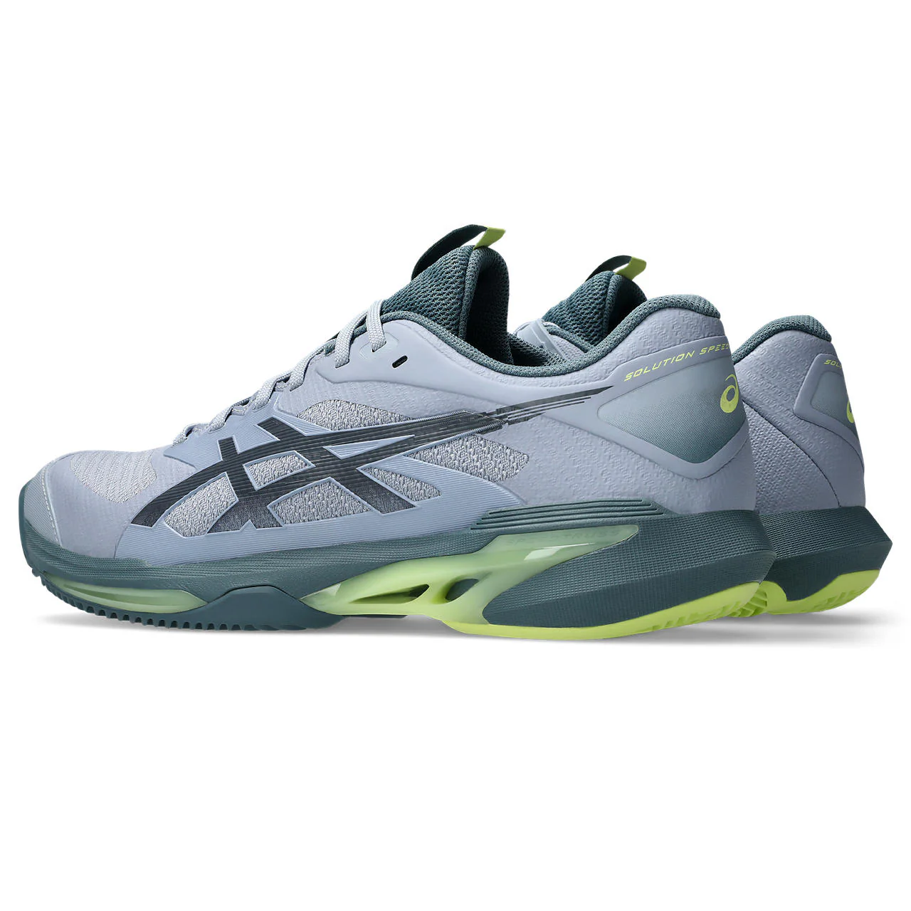 Asics Tennisschoen Solution Speed FF 4 Clay Heren Grijs Blauw - Image 5