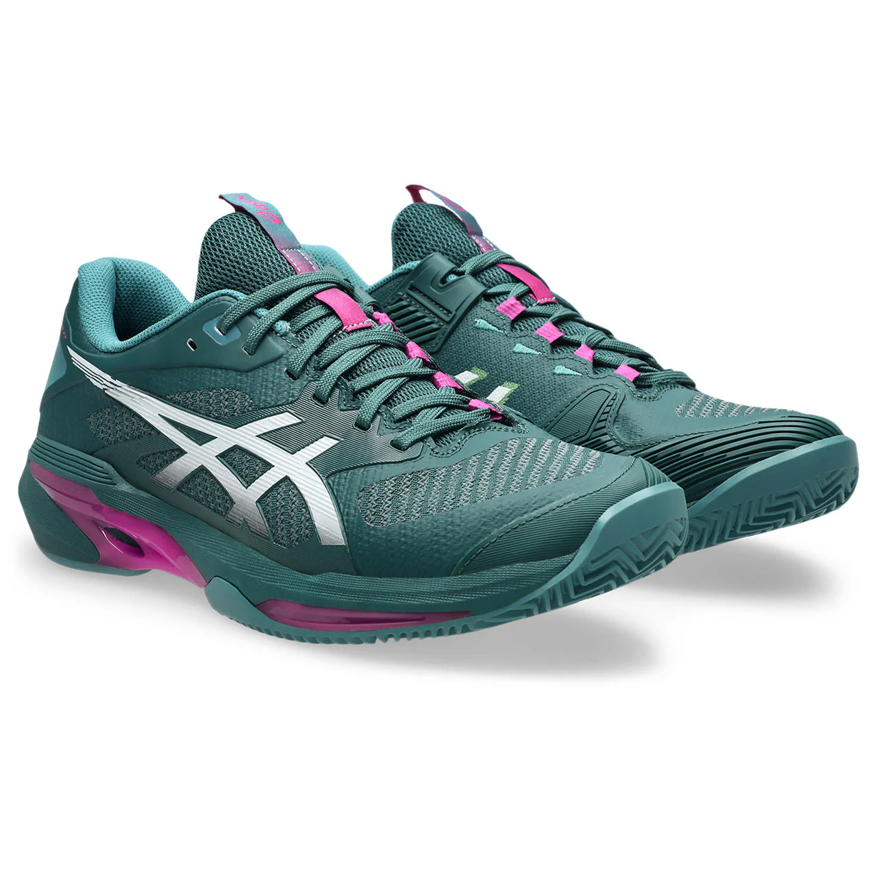 Asics Tennisschoen Solution Speed FF 4 Clay Heren Groen - Image 4