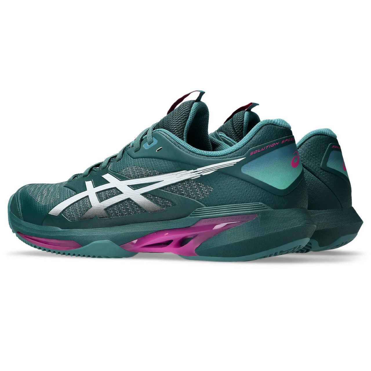 Asics Tennisschoen Solution Speed FF 4 Clay Heren Groen - Image 6