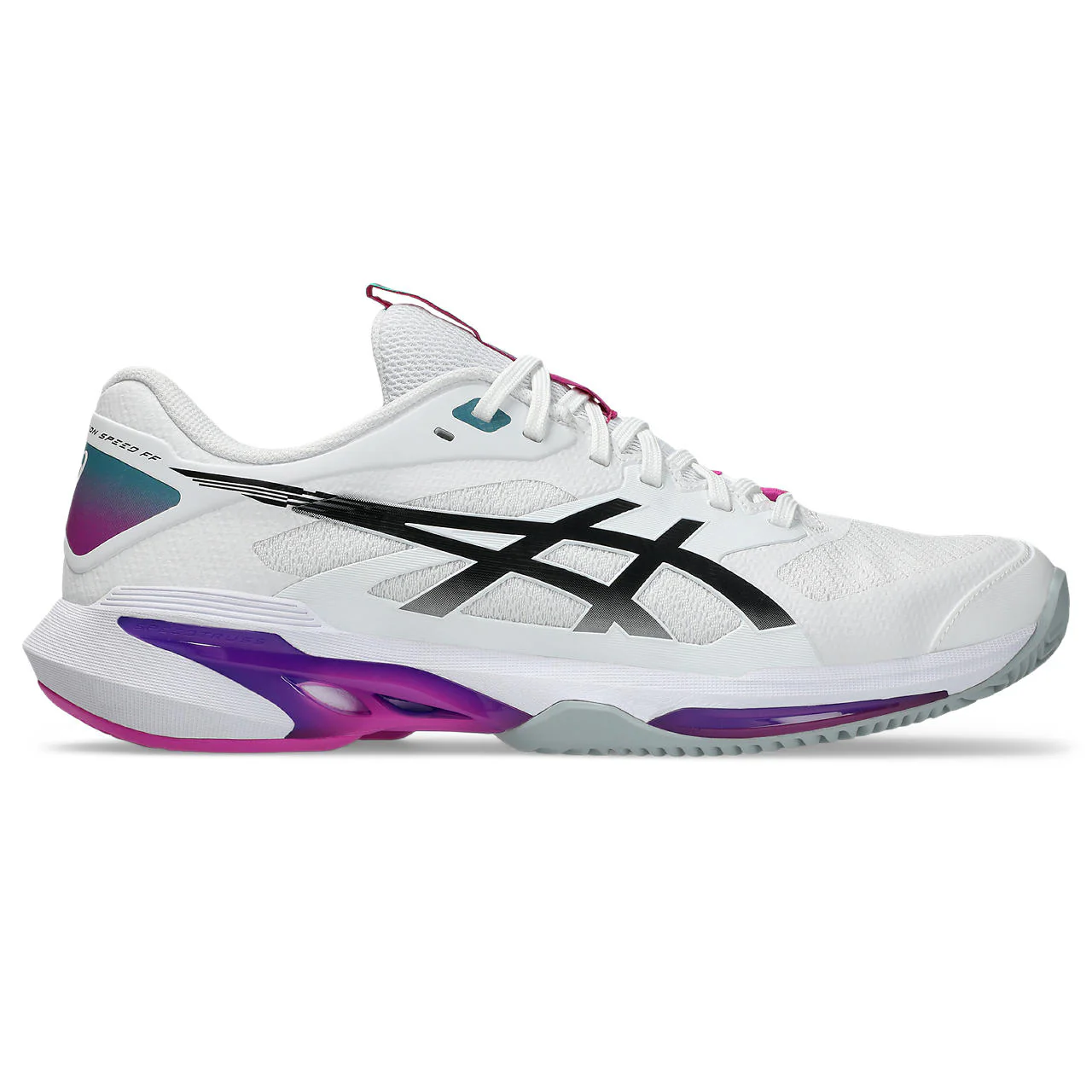 Asics Tennisschoen Solution Speed FF 4 Clay Heren Wit