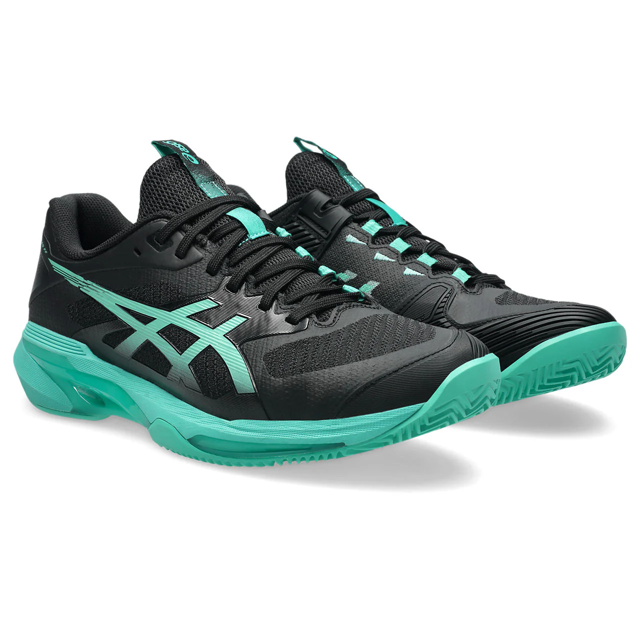 Asics Tennisschoen Solution Speed FF 4 Clay Heren Zwart Groen - Image 4