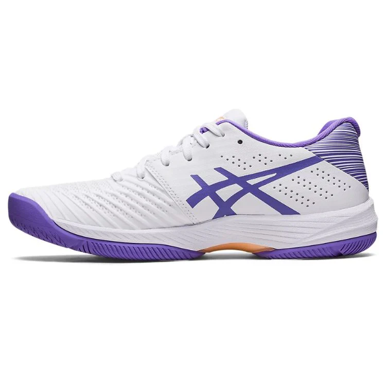 Asics Tennisschoen Solution Swift FF Clay Dames Wit Paars - Image 2