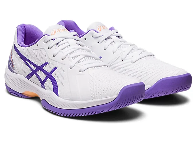 Asics Tennisschoen Solution Swift FF Clay Dames Wit Paars - Image 3