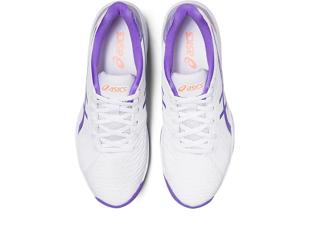 Asics Tennisschoen Solution Swift FF Clay Dames Wit Paars - Image 5
