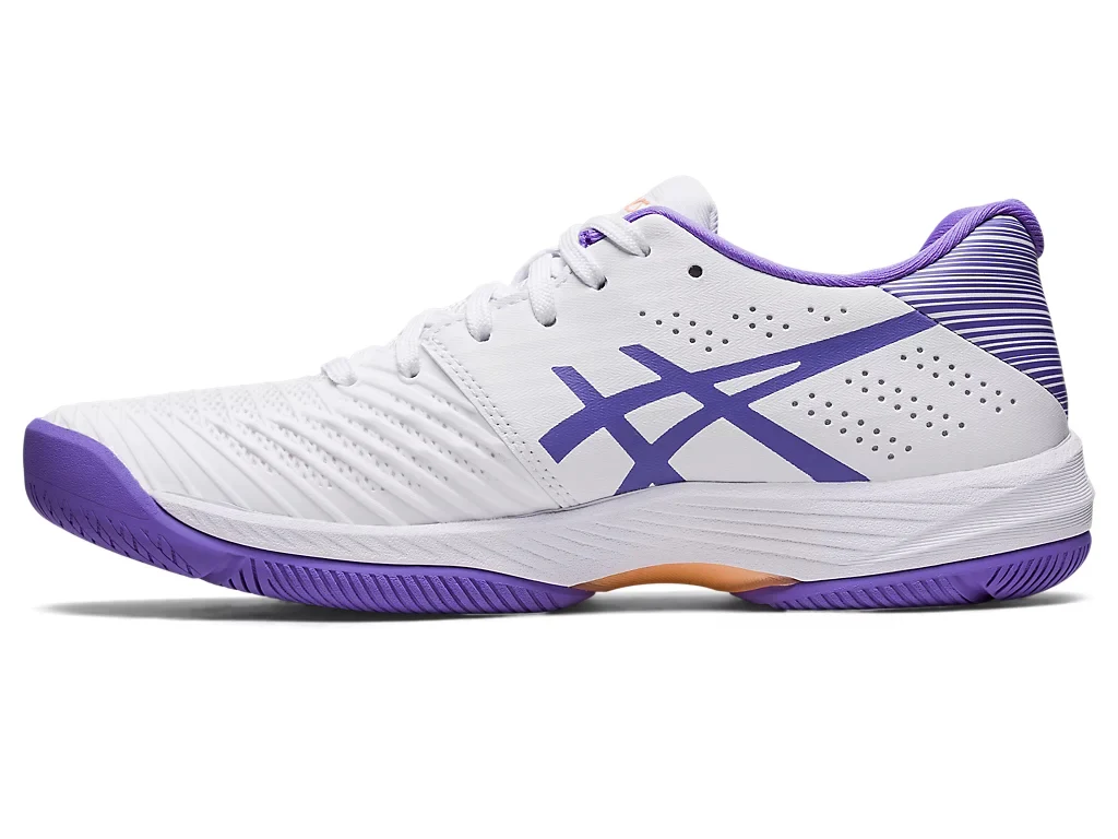 Asics Tennisschoen Solution Swift FF Clay Dames Wit Paars - Image 9