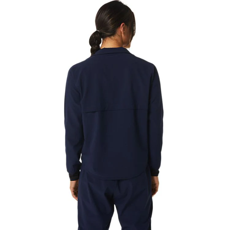 Asics Women Match Jacket Dames Navy - Image 10