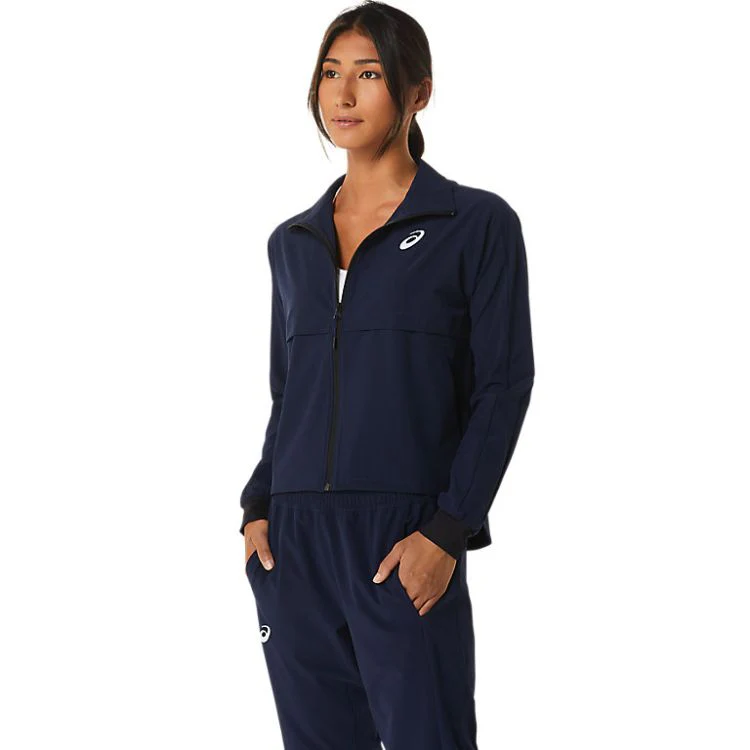 Asics Women Match Jacket Dames Navy - Image 3