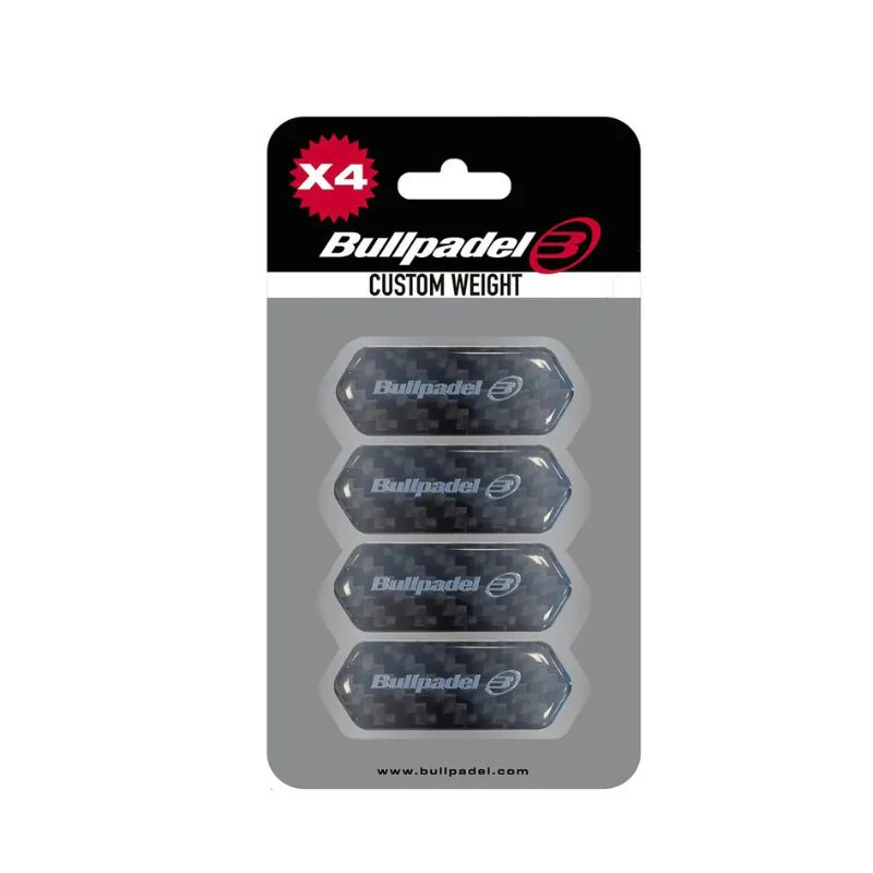 Bullpadel Custom weight 4 stuks