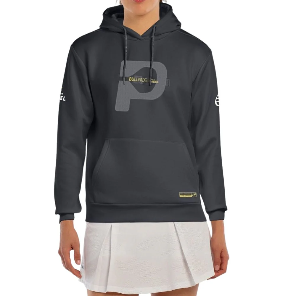 Bullpadel Hoodie Aerea Dames Carbon