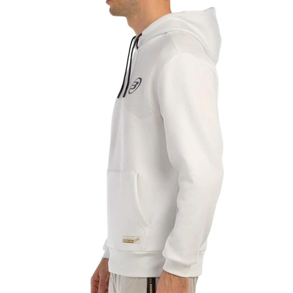 Bullpadel Hoodie Baque Premier Padel Heren Wit - Image 5