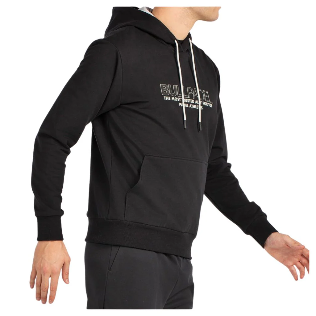 Bullpadel Hoodie Boyen Heren Zwart - Image 3