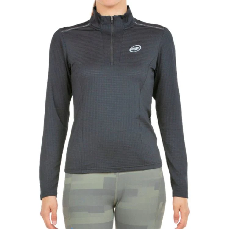 Bullpadel Nogais Half-Zipp Shirt Dames Zwart - Image 5