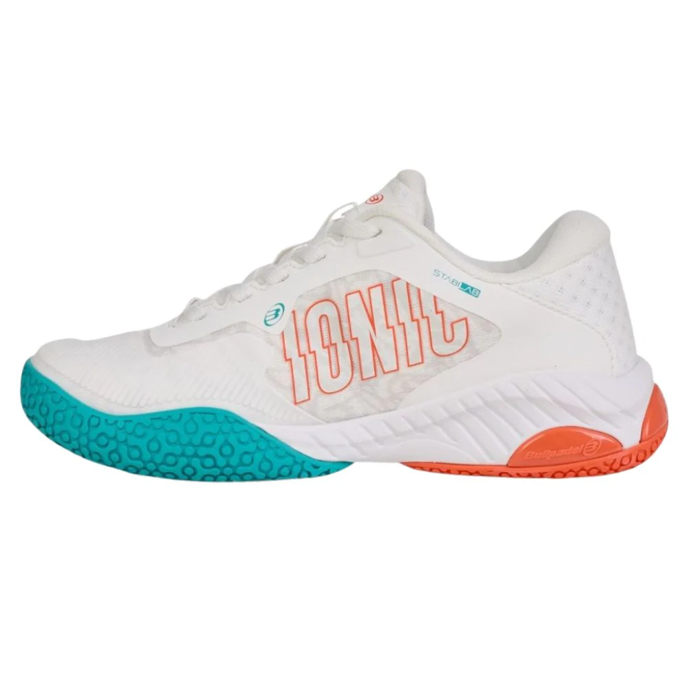 Bullpadel Padelschoen Ionic W 25I Dames Wit Groen - Image 2