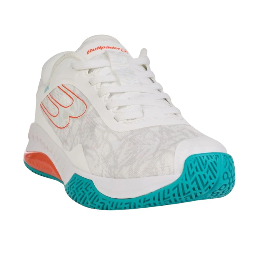 Bullpadel Padelschoen Ionic W 25I Dames Wit Groen - Image 3