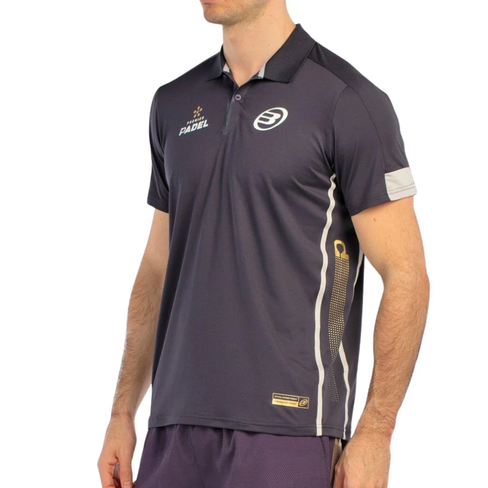 Bullpadel Polo Bogue Heren Carbon - Image 3