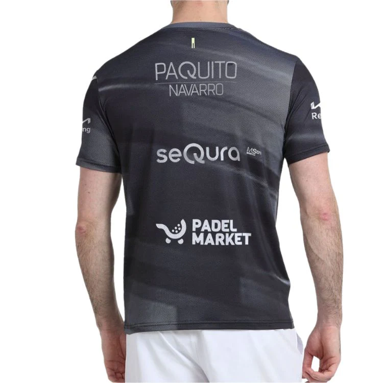 Bullpadel Shirt Adula PN Junior Zwart - Image 2