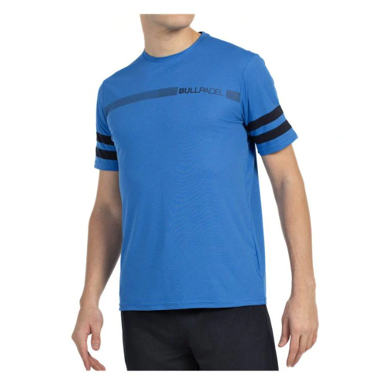 Bullpadel Shirt Berro Padel Heren Blauw - Image 3