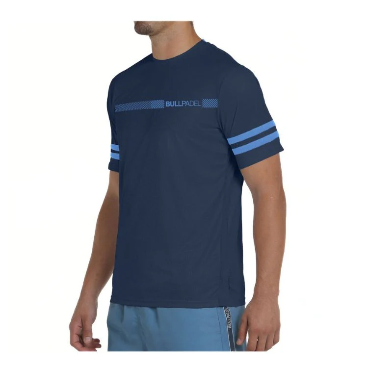 Bullpadel Shirt Berro Padel Heren Navy - Image 3