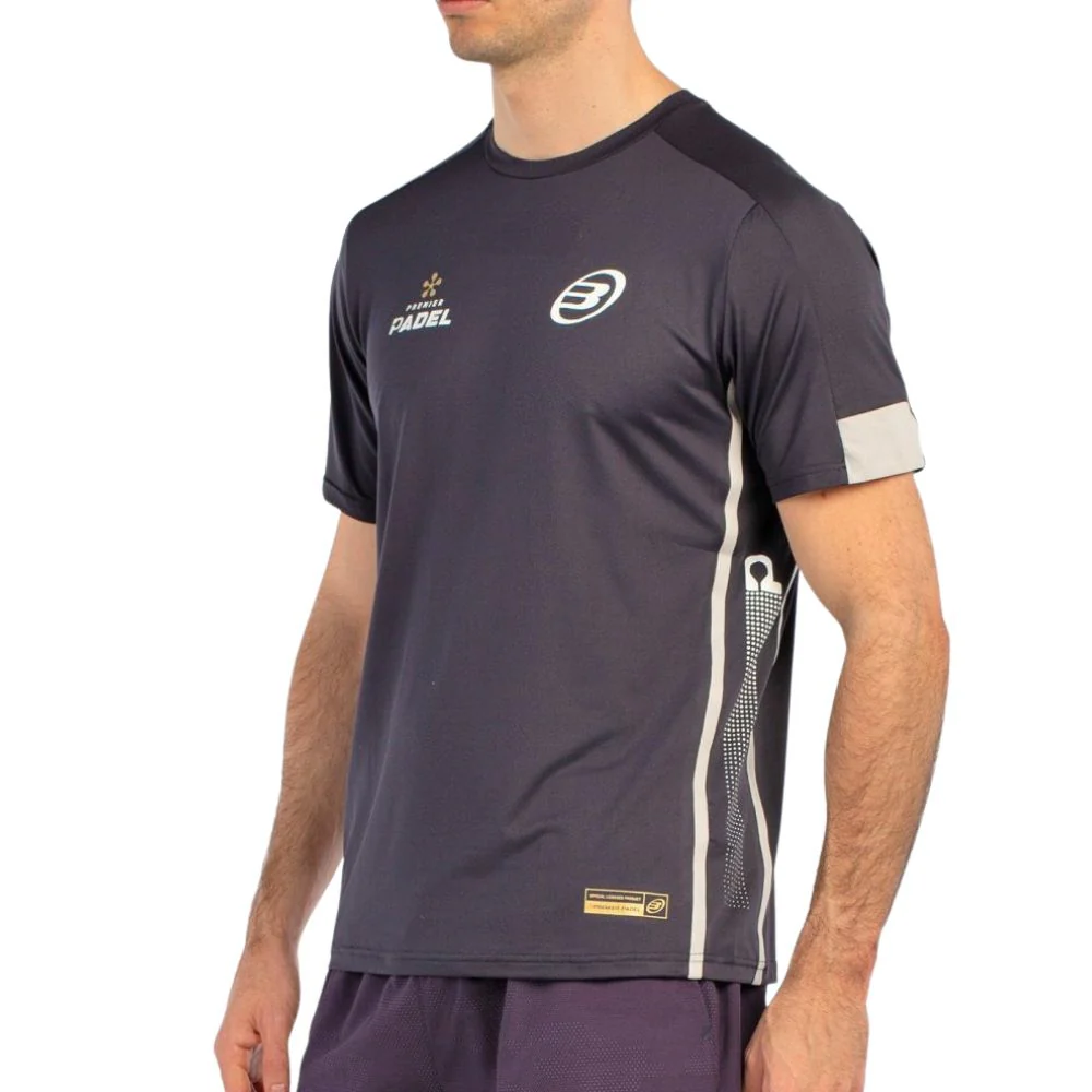 Bullpadel Shirt Borni Padel Heren Carbon - Image 4