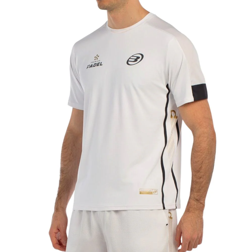 Bullpadel Shirt Borni Padel Heren Wit - Image 3