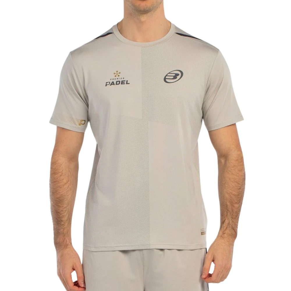 Bullpadel Shirt Buque Padel Heren Grijs