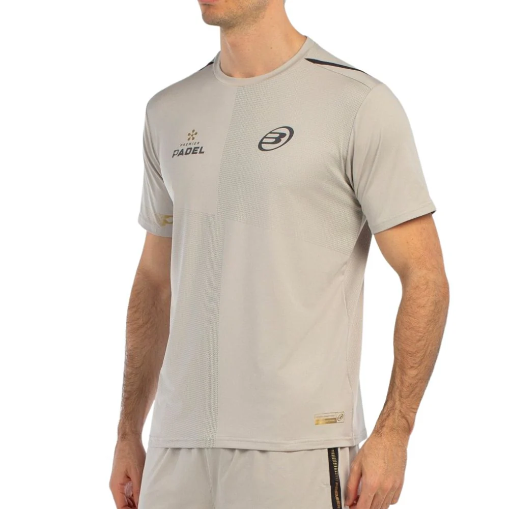 Bullpadel Shirt Buque Padel Heren Grijs - Image 3