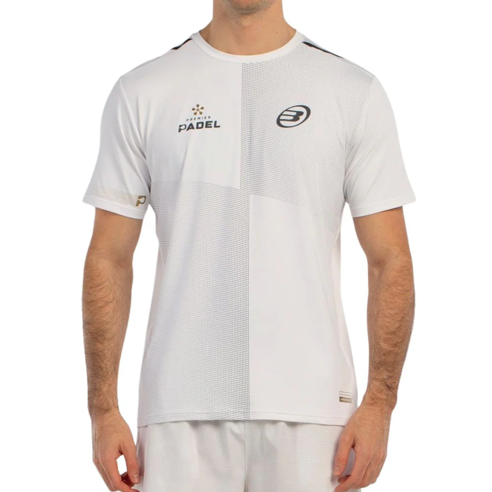 Bullpadel Shirt Buque Padel Heren Wit