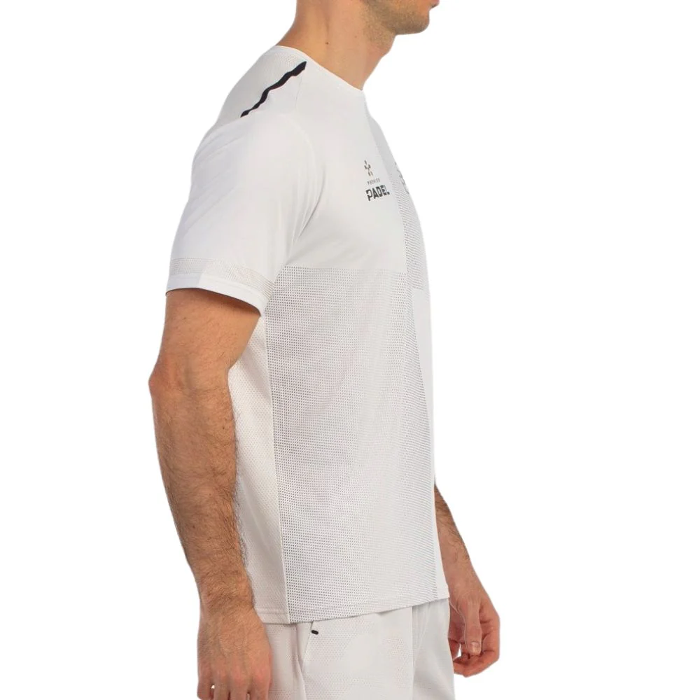 Bullpadel Shirt Buque Padel Heren Wit - Image 5