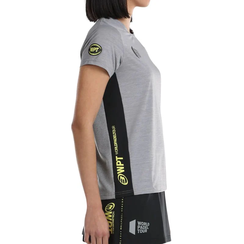 Bullpadel Shirt Llama Dames Grijs - Image 3